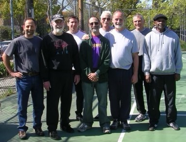 The original Ohlone Park Push Hands group